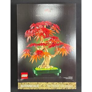 LEGO Botanicals Japanese Maple Tree Building Set 10348 FACTORY SEALED D